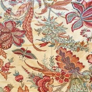 Pottery Barn King/ Calif. King Organic Cotton Duvet Cover and Two Euro Shams